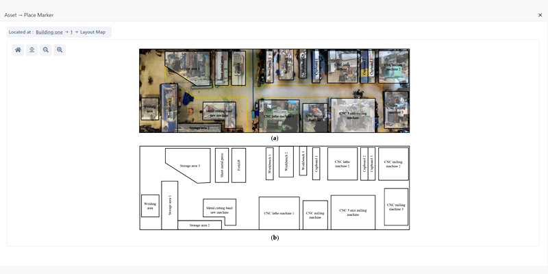 Layout Map Screenshots