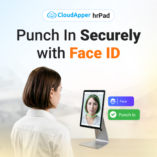Punch-In-Securely-With-Face-ID-with-cloudapper-hrpad