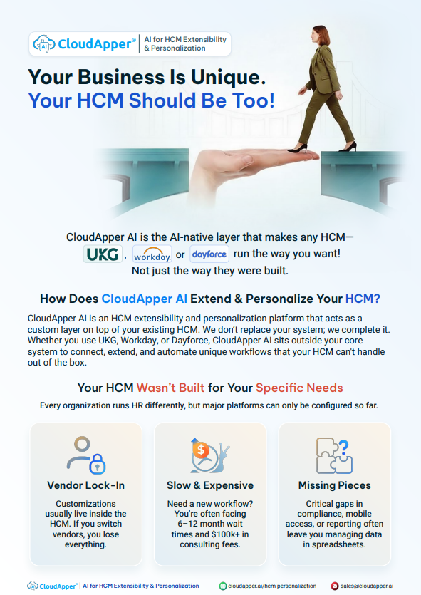 CloudApper-AI-for-HCM-Extensibility-And-Personalization-Datasheet