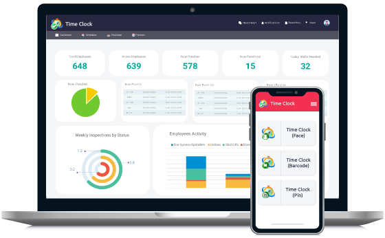 Online Time Clock App for Employees